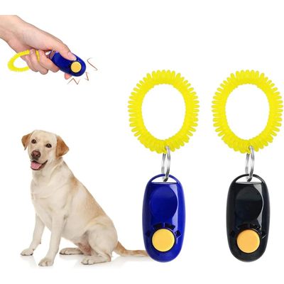 Professioneller Clicker mit Armband für Hunde- und Katzentraining