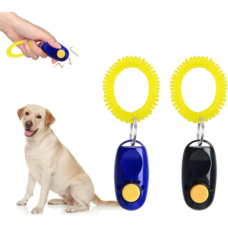 Professioneller Clicker mit Armband für Hunde- und Katzentraining