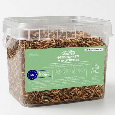 EntoZoo getrocknete Hermetia Larven