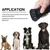Ultraschall-Hundeabwehrgerät mit zwei Lautsprechern und Infrarotsensor