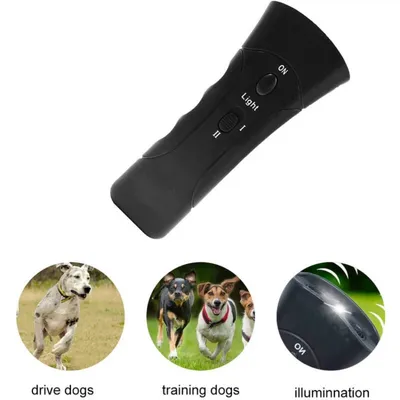 Ultraschall-Hundeabwehrgerät mit zwei Lautsprechern und Infrarotsensor