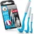 BluePet Premium Zeckenhaken 3er Set kleine Zeckenhebel Zeckenentferner BluePet Premium Zeckenhaken 3er Set kleine Zeckenhebel Zeckenentferner
