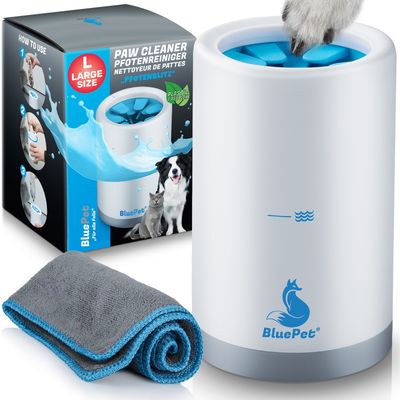 BluePet Pfotenreiniger Hund, Hundepfotenreiniger, Pfoten waschen