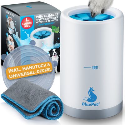 BluePet Pfotenreiniger Hund, Hundepfotenreiniger, Pfoten waschen