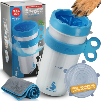 BluePet Pfotenreiniger Hund, Hundepfotenreiniger, Pfoten waschen