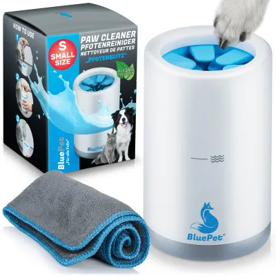 BluePet Pfotenreiniger Hund, Hundepfotenreiniger, Pfoten waschen