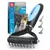 BluePet Unterwollbürste, Langhaar Unterfellbürste, Bürste für Hund & Katze BluePet Unterwollbürste, Langhaar Unterfellbürste, Bürste für Hund & Katze
