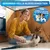 BluePet Unterwollbürste, Langhaar Unterfellbürste, Bürste für Hund & Katze