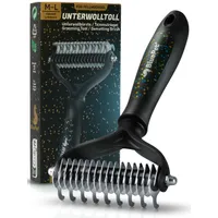 BluePet Hundebürste & Katzenbürste, Unterwollbürste Langhaar Hund & Katze