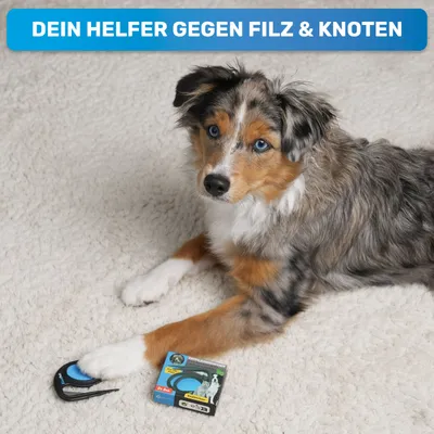 BluePet Entfilzer Entfilzungsmesser bei festen Knoten für Hunde & Katzen
