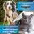 BluePet Unterwollbürste, Langhaar Unterfellbürste, Bürste für Hund & Katze