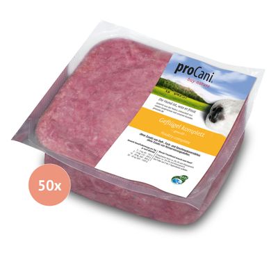 proCani Geflügel komplett 50 x 500 g