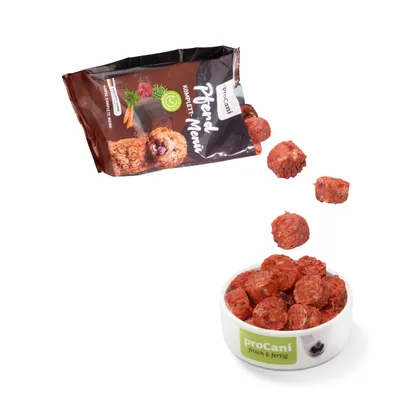 proCani Pferd-Menü-Nuggets NAPFFERTIG