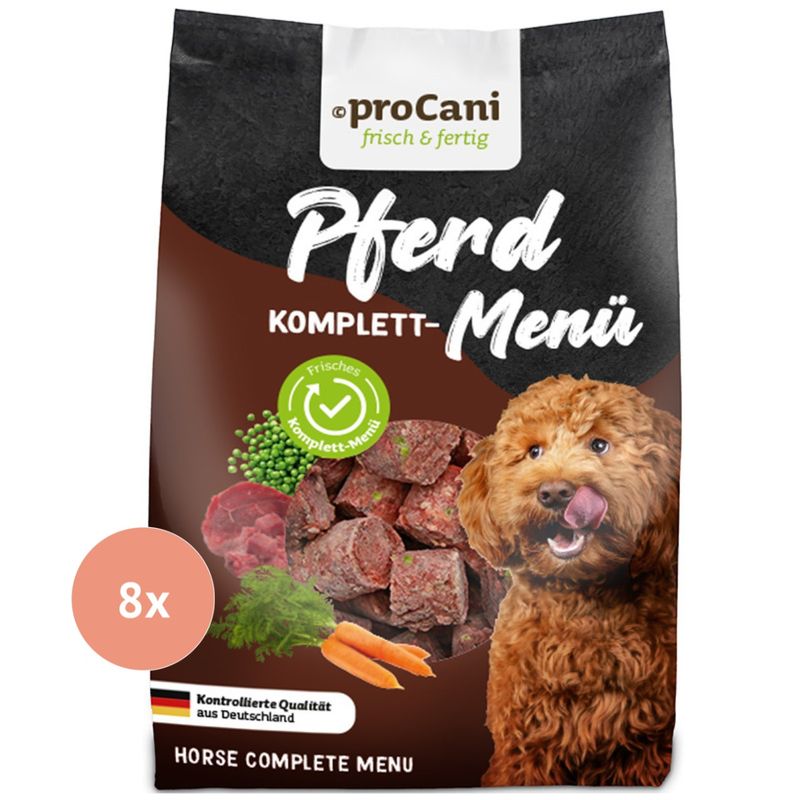 proCani Pferd-Menü-Nuggets NAPFFERTIG
