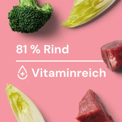 Nutriment Frischemenü Rind, Chicorée & Brokkoli