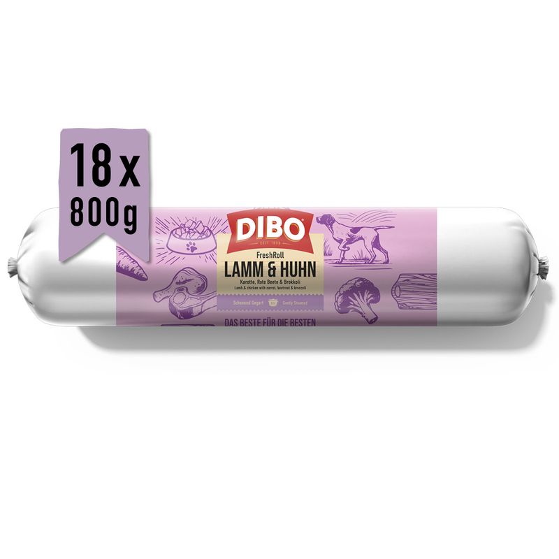 DIBO FreshRoll Lamm & Huhn