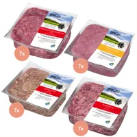 proCani BARF-Paket pur  Rind & Geflügel Sort.