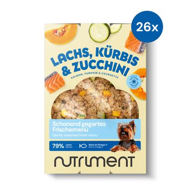 Nutriment Frischemenü Lachs, Kürbis & Zucchini