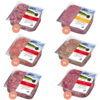 proCani BARF-Paket pur Rind & Geflügel Sort.