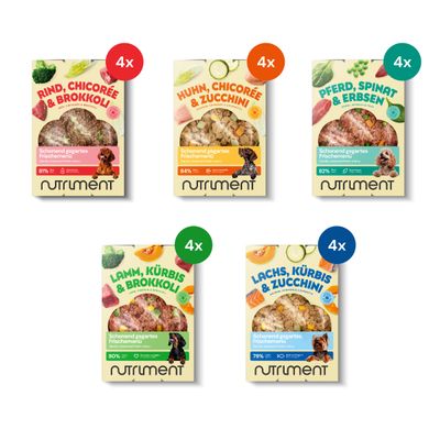 Nutriment Frischemenü Probierpaket