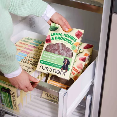 Nutriment Frischemenü Lamm, Kürbis & Brokkoli