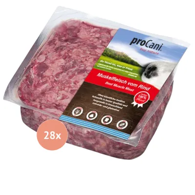 proCani Rindmuskelfleisch