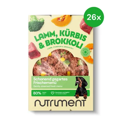 Nutriment Frischemenü Lamm, Kürbis & Brokkoli