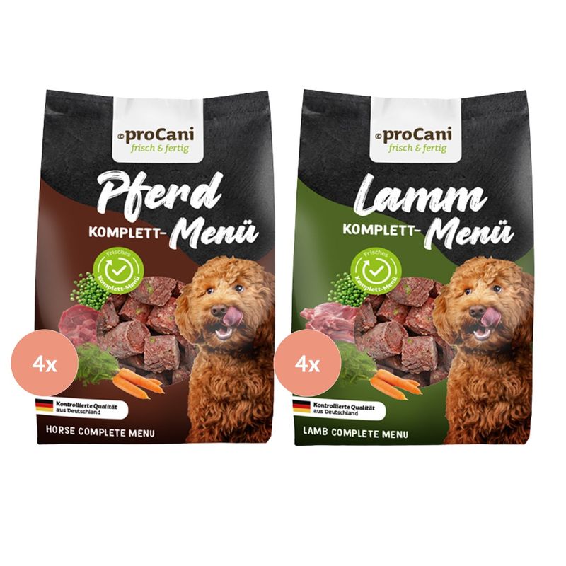 proCani Napffertig Hypoallergen Probierpaket