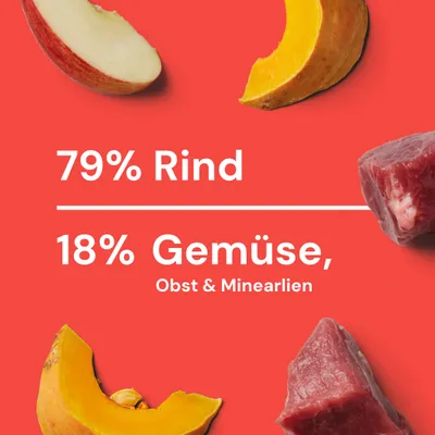 Nutriment Komfort-BARF Menü Rind