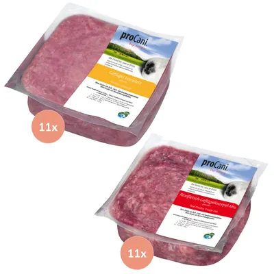 proCani BARF-Paket pur Kalziumreich proCani BARF-Paket pur Kalziumreich
