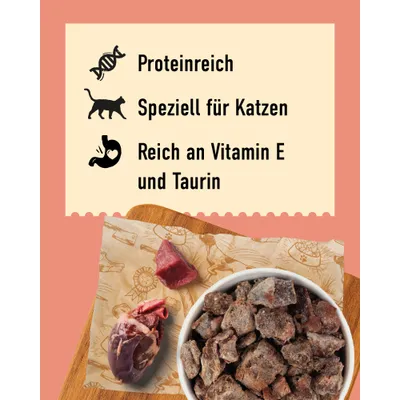 DIBO Frostfutter Katze Rindfleisch DIBO Frostfutter Katze Rindfleisch
