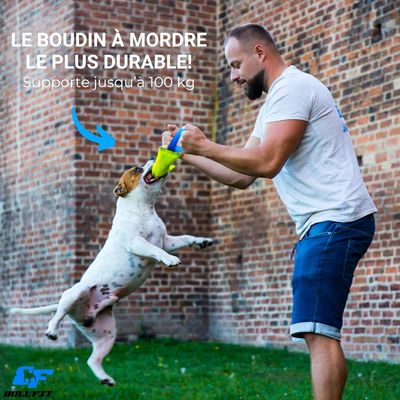 Boudin mordant 30cm 2 anses - Tuyau incendie, robuste, flottant