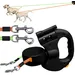 3 m lange Doppel-Einziehleine, 360°-LED, 30 LB