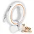 Laisse rétractable mains libres 3m 360° orange Laisse rétractable mains libres 3m 360° orange