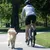 Laisse vélo chien acier nylon 45cm 78cm Laisse vélo chien acier nylon 45cm 78cm