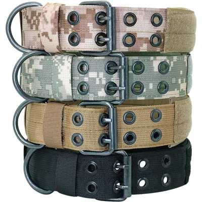 HausPets Hundehalsband Nylon Schwarz XL Patch Training HausPets Hundehalsband Nylon Schwarz XL Patch Training