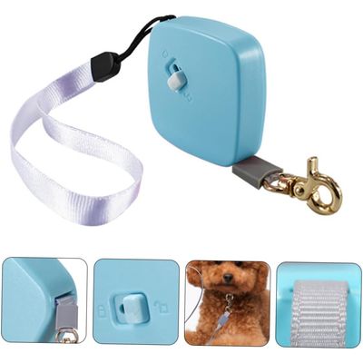 Laisse rétractable 2m mini 120g pour petit chien chat