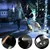 Doppelte einziehbare Leine 3 m, 30 lb, braun, mit LED