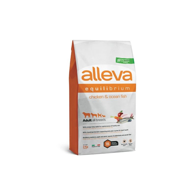 ALLEVA - Croquettes Chien - Equilibrium Adulte Poulet Poisson