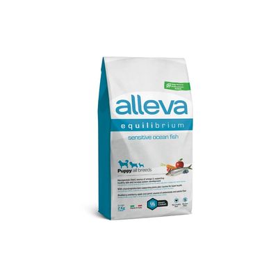 ALLEVA - Croquettes Chiot - Sensible Poisson mini/medium