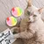 4 balles peluche chat interactives chasser mâcher 4 balles peluche chat interactives chasser mâcher