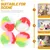 4 balles peluche chat interactives chasser mâcher 4 balles peluche chat interactives chasser mâcher