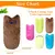 Lot 5 jouets herbe à chat 9.5x4.9cm - Moelleux, multicolore Lot 5 jouets herbe à chat 9.5x4.9cm - Moelleux, multicolore