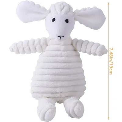 HausPets Jouet Chien Peluche Résistant Mâcher Lavable