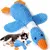 HausPets Jouet Chien Oie Peluche Couineur Froissé Mâcher