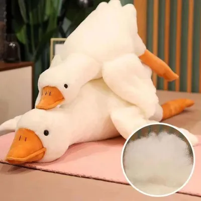 HausPets Jouet Chien Oie Peluche Géante 50cm Anti-Stress