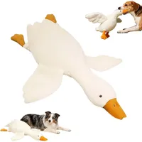 HausPets Jouet Chien Oie Peluche Géante 45cm Anti-Stress