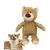 HausPets Jouet Chien Ours Peluche Incassable Indestructible 21cm