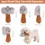 HausPets Lot 4 Jouets Chien Peluche Couineur Expressif
