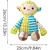 HausPets Jouet Chien Peluche Couineur Mâcher